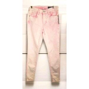 BLANKNYC Pink Acid Wash Jeans Women's 26 The Bond  Skinny Cotton Blend New
